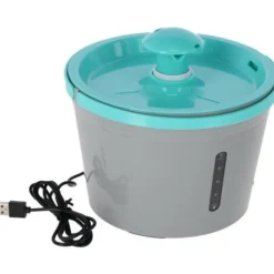 Kerbl Gamelles Et Autres Accessoires | - - fontaine a eau -pour fontaine 80557 - 1,6 l - gris/bleu