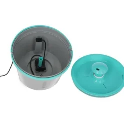 Kerbl Gamelles Et Autres Accessoires | - - fontaine a eau -pour fontaine 80557 - 1,6 l - gris/bleu