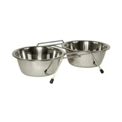 Kerbl Gamelles Et Autres Accessoires | - support double écuelles 2x900ml - pour chien