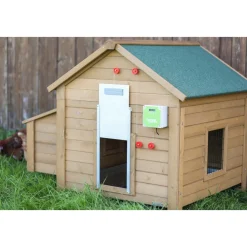 Kerbl - Kit complet - Porte Coulissante automatique de poulailler 300 x 400 mm Best