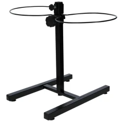 Kerbl Gamelles Et Autres Accessoires | - Mangeoires d'animaux de compagnie avec support 2x2,8 l 43cm noir