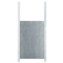 Kerbl - Porte poulailler coulissante - - alu - 22 x 33 cm - taille s Online