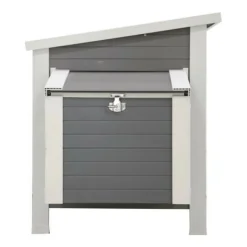 Kerbl - Poulailler barney plastique 137x73x83 cm gris et blanc 423474 Hot