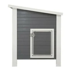 Kerbl - Poulailler barney plastique 137x73x83 cm gris et blanc 423474 Hot