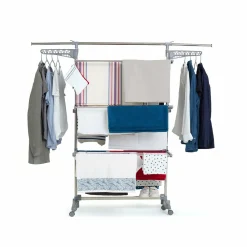 Kitchen Move - Etendoir à linge et accessoires extra gris acier 25m Clearance
