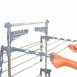Kitchen Move Entretien De La Maison | - Etendoir à linge extra gris acier 30m