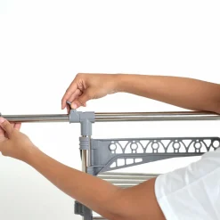 Kitchen Move Entretien De La Maison | - Etendoir à linge extra gris acier 25m