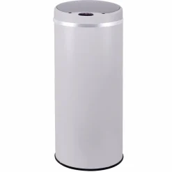 Kitchen Move - Poubelle de cuisine automatique soho blanc acier inoxydable 42 l Clearance