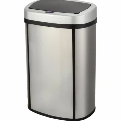 Kitchen Move - Poubelle de cuisine automatique majestic argent acier inoxydable 58 l Best