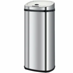 Kitchen Move - Poubelle de cuisine automatique largo argent acier inoxydable 42 l Outlet