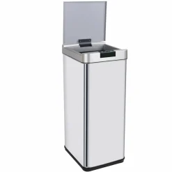 Kitchen Move Entretien De La Maison | - Poubelle de cuisine automatique parkside argent acier inoxydable 50 l