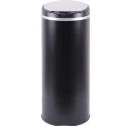 Kitchen Move Entretien De La Maison | - Poubelle de cuisine automatique soho noir acier inoxydable 42 l