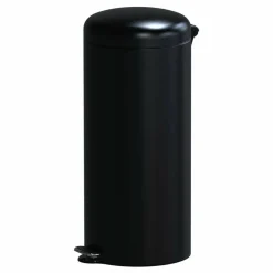 Kitchen Move - Poubelle de cuisine à pédale urban noir acier inoxydable 30 l
