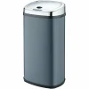 Kitchen Move Entretien De La Maison | - Poubelle de cuisine automatique largo gris acier inoxydable 42 l