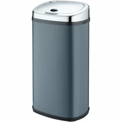 Kitchen Move Entretien De La Maison | - Poubelle de cuisine automatique largo gris acier inoxydable 42 l