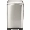 Kitchen Move Entretien De La Maison | - Poubelle de cuisine à pédale greenwich argent acier inoxydable 30 l