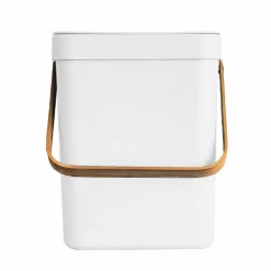 Kitchen Move Entretien De La Maison | - Poubelle de table boden blanc plastique recyclé 24.5cm