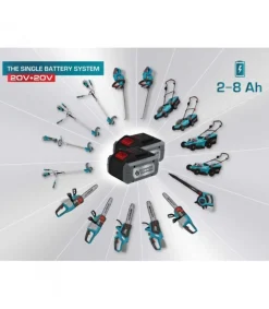 Könner & Söhnen Taille-Haies, Tronçonneuses Et Élagueuses | KÖNNER & SÖHNEN - Taille-haie électrique sans fil 20v, lame 55 cm, 1550 tr/min - könner söhnen ks ht-20v