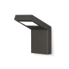 Kobi - Applique murale design rectangle anthracite 160mm blanc neutre 400 lumens extérieur ip54 Hot
