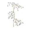 ksd déco Fleurs Et Plantes Artificielles | KSD DÉCO - Guirlande baies blanc or h 120 cm