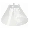 Kvp Education | - Collier de protection isabelino pour chiens quick fit transparent (39-48 cm)