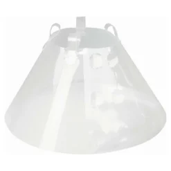 Kvp Education | - Collier de protection isabelino pour chiens quick fit transparent (33-40 cm)
