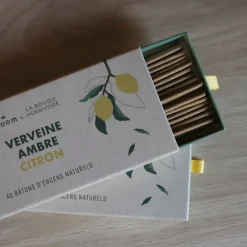 La Bougie Herbivore Bougies, Senteurs Et Bien-Être | - Éveil des Sens – Encens Naturel 40 Bâtonnets Made in France