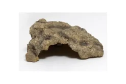 La Ferme Tropicale - Cachette d'angle large pour reptile 28 x 20 x 13,5 cm - grotte pour reptiles (lézards, serpents, tortues), amphibiens et inverté Clearance