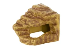 La Ferme Tropicale Décoration Et Substrats | - Cachette d'angle roche décorative 18 x 19 x 15,5 cm - grotte pour reptiles (lézards, serpents, tortues), amphibiens et invertébr