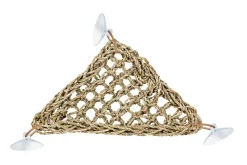 La Ferme Tropicale Décoration Et Substrats | - Hamac d'angle pour reptile en fibres naturelles - small - decoration pour lézards type pogona, gecko, iguane