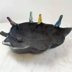 La Grande Prairie - Mangeoire feuille gourmande 23x18x7cm Sale