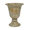 La Grande Prairie - Pot de fleurs métal 16x16x19cm Sale