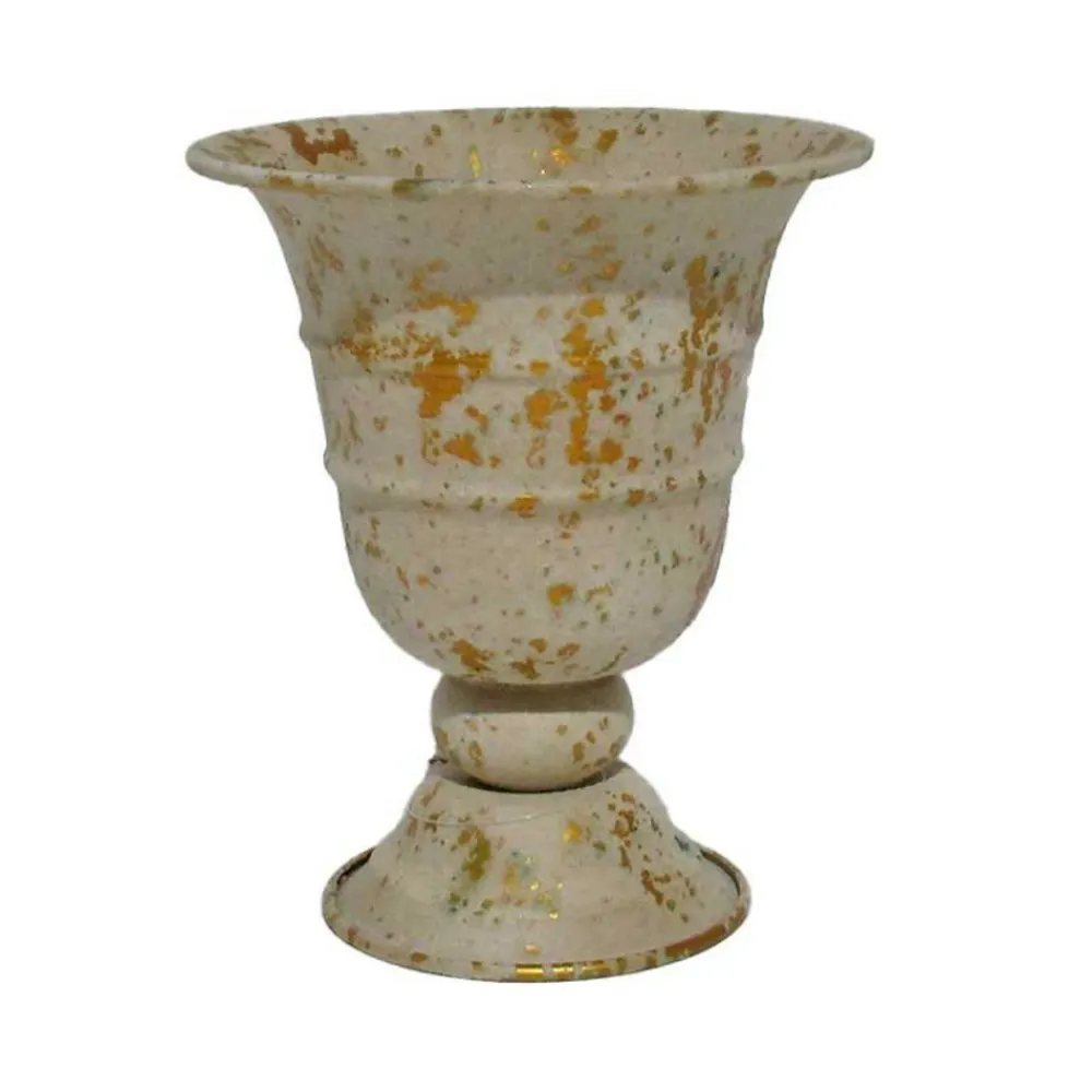 La Grande Prairie - Pot de fleurs métal 16x16x19cm Sale