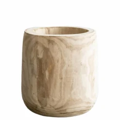 La Green Touch - Cache-pot bois 29 cm Discount