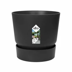 La Green Touch - Pot elho greenville rond noir 14 cm Online