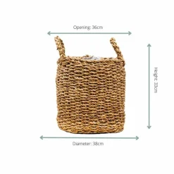 La Green Touch - Pot jack - riet 38x36 cm Outlet