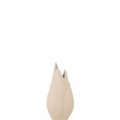 Lana Deco Vases Et Coupes | - Vase design en céramique "adema" 25cm beige