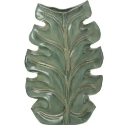 Lana Deco Vases Et Coupes | - Vase design en céramique "poséidon" 46cm vert