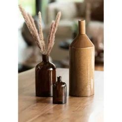 Lana Deco Vases Et Coupes | - Vase design en céramique "cabisy" 46cm marron
