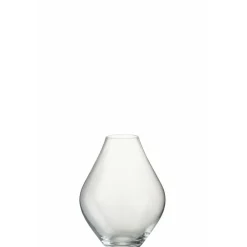 Lana Deco - Vase design en verre "cleo" 28cm transparent New