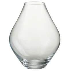 Lana Deco - Vase design en verre "abby" 24cm transparent Clearance
