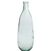 Lana Deco - Vase design en verre "bouteille" 75cm transparent Best