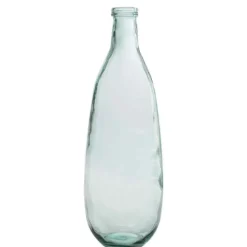 Lana Deco - Vase design en verre "bouteille" 75cm transparent Best