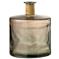Lana Deco - Vase design en verre "safari" 45cm marron Hot