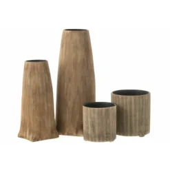 Lana Deco Vases Et Coupes | - Vase long design en céramique 