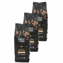 La Route Des Sens - Café en grains 100% arabica - Discount