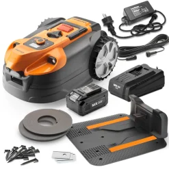 Lawnmaster - Robot tondeuse autonome 24v avec station de charge, sans fil périmétrique - le r Sale