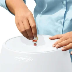 Lechuza - Pot Classico Color en polypropylène, blanc D35 x H. 33 cm Clearance