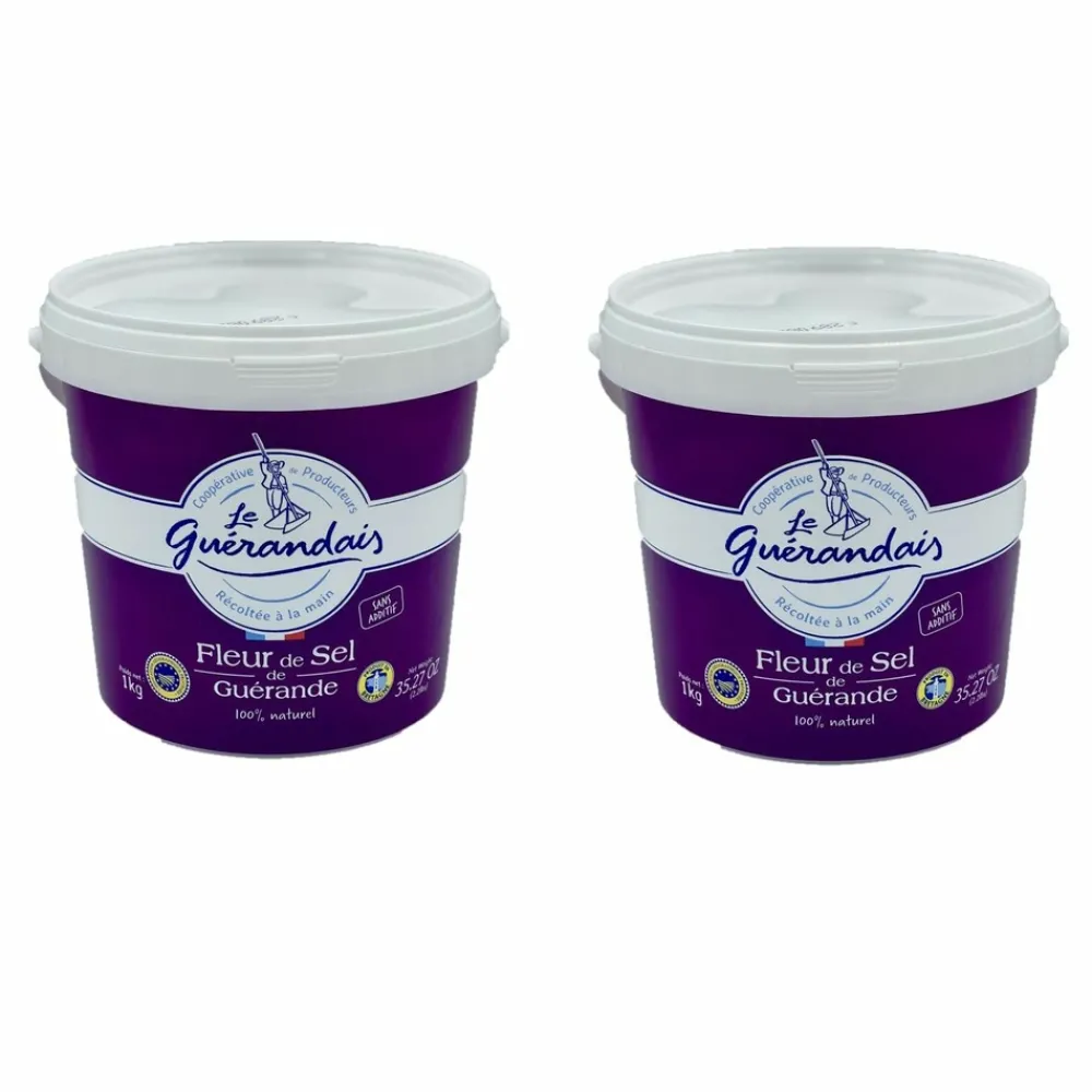 Le Guérandais Épicerie Gourmande | LE GUÉRANDAIS - Fleur de sel de guérande igp