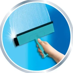 Leifheit - Brosse de nettoyage de vitres manche télescopique 28 cm 51104 Discount